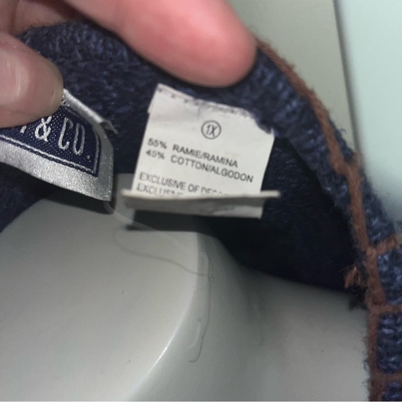 Women’s Navy blue fall sweater size 1X - Picture 11 of 16